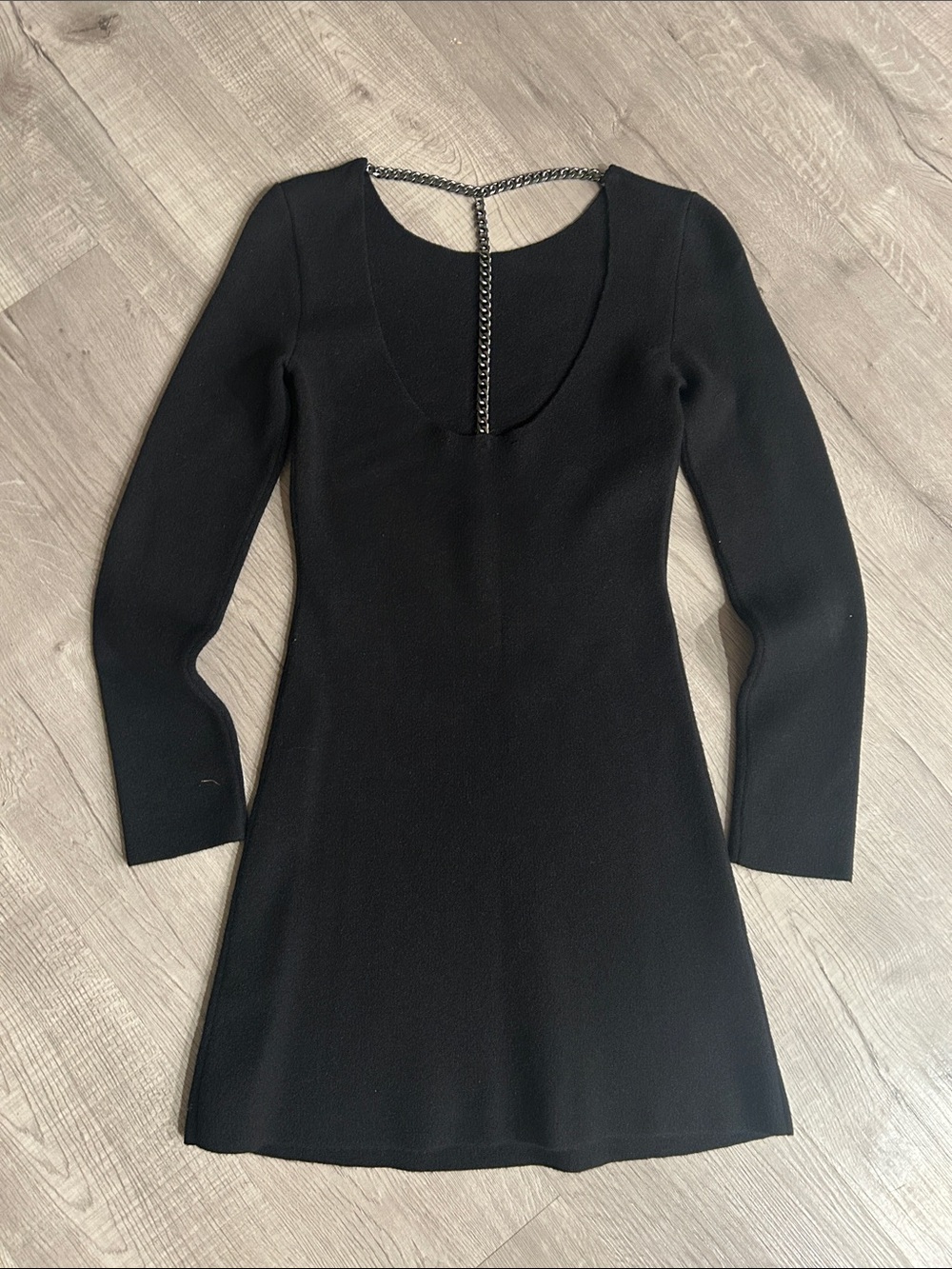 ZARA | Women’s Dress With Chain